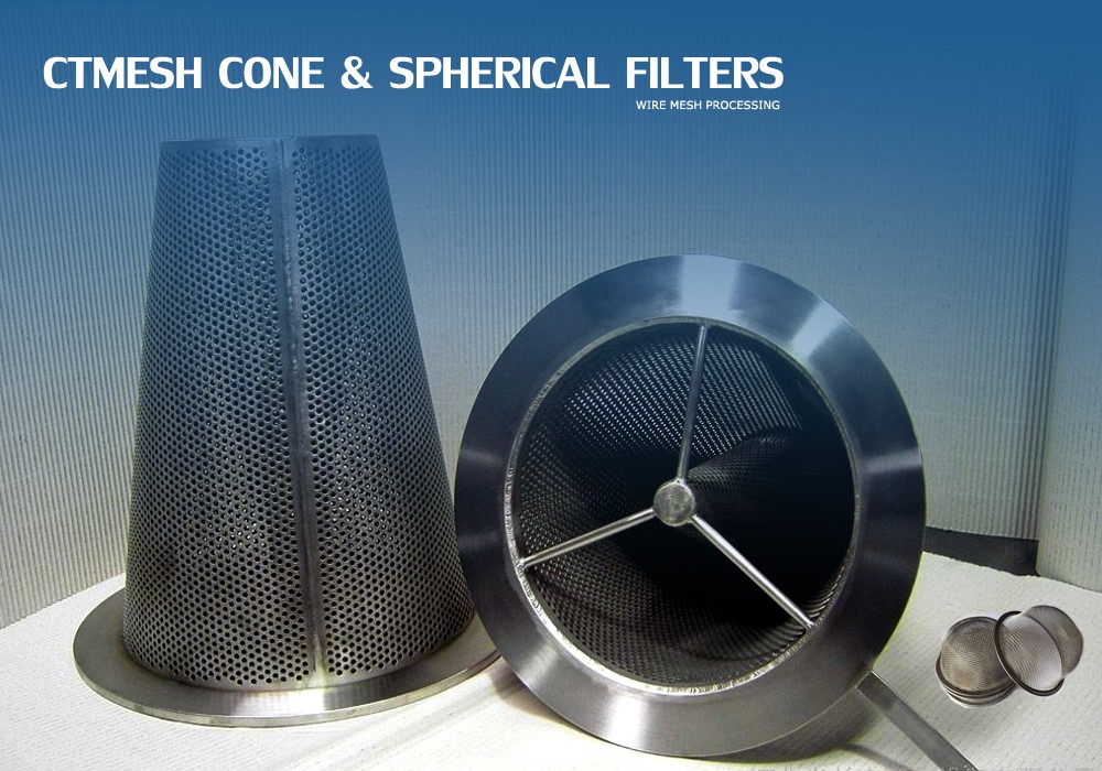 cone filters spherical filters
